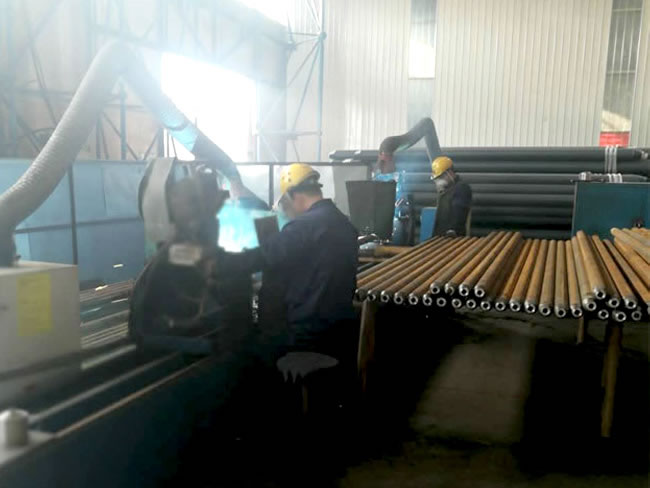 丹东网架车间制作